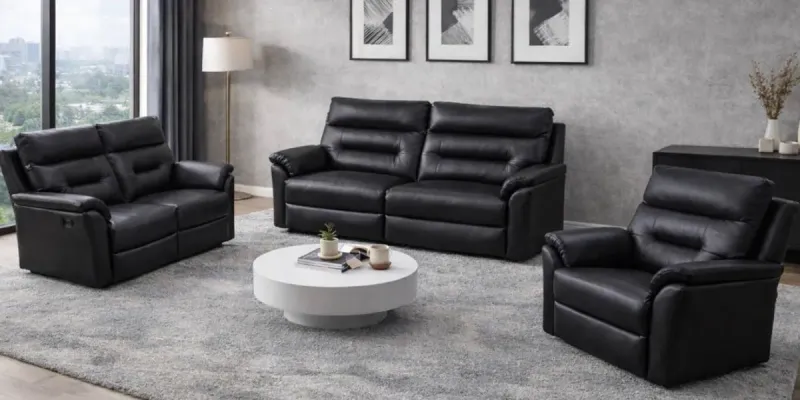 Juego de muebles de polipiel