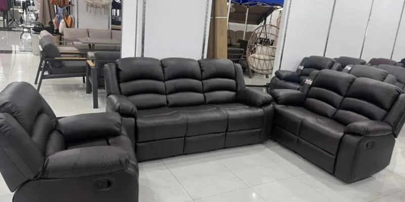 Juego de sofás reclinables