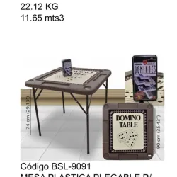 Mesa de dominó + Dominó