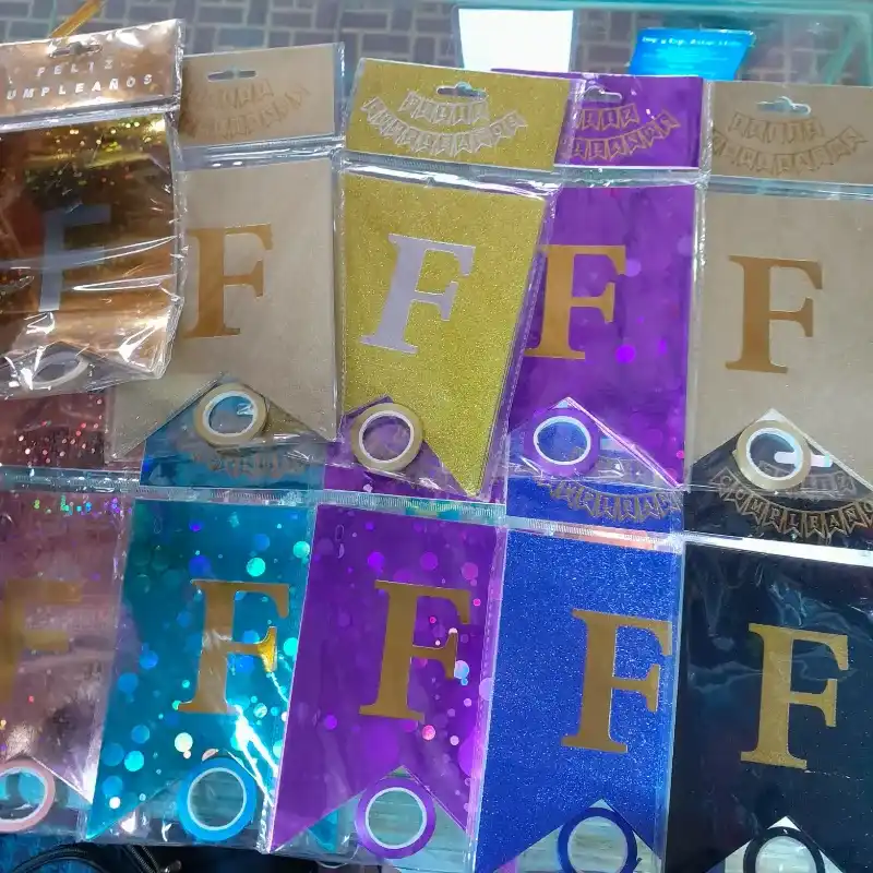 Cartel feliz cumpleaños 