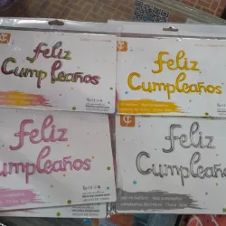 Carteles de feliz cumpleaños inflables 