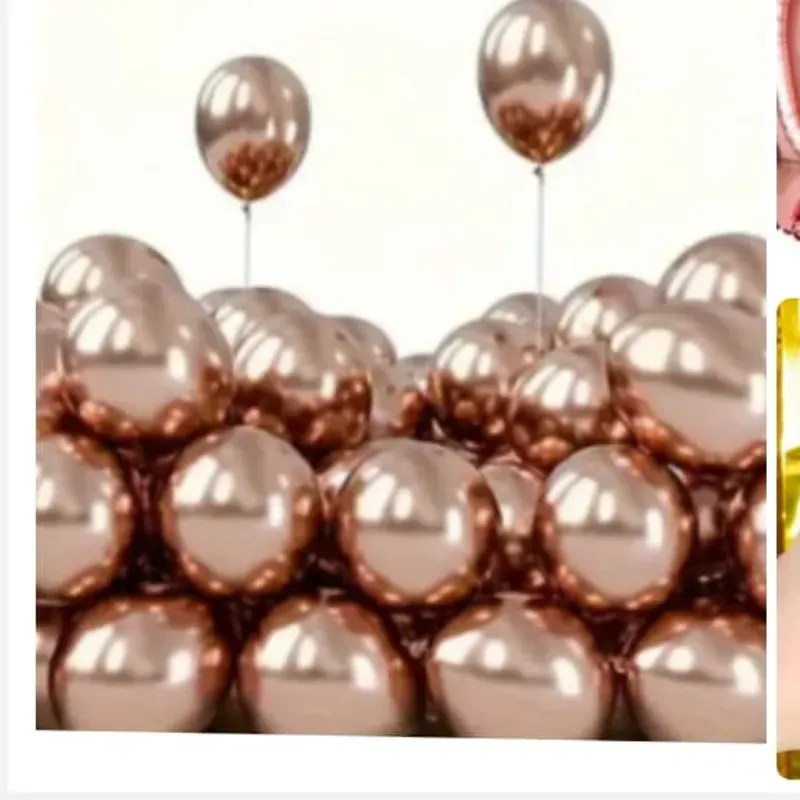 Globos cromados 