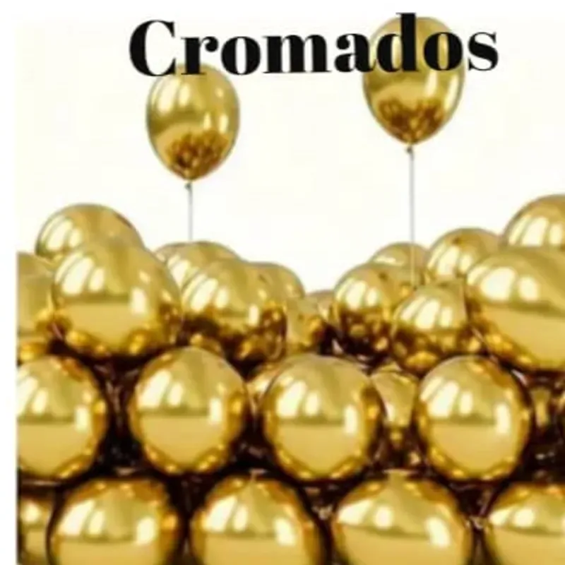 Globos cromados 