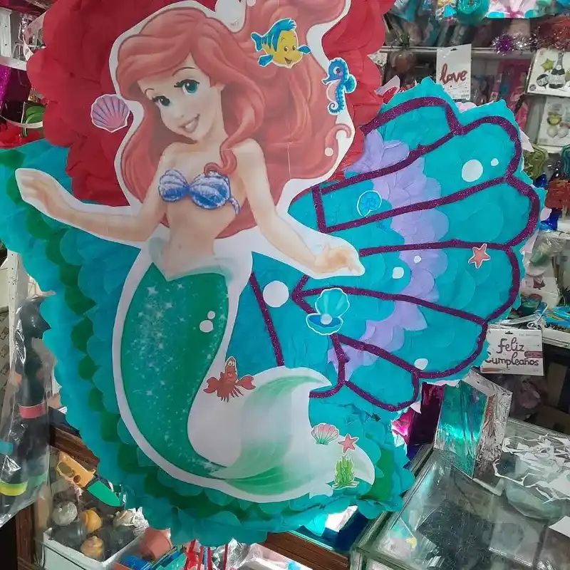 Piñata grande Sirenita Ariel