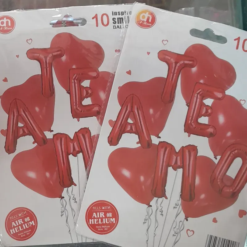 Set de globos TEAMO