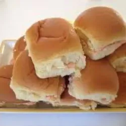 Pan con jamón y queso 