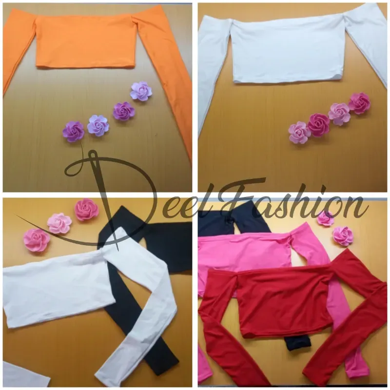 B Freya manga larga talla M Negro corrugado