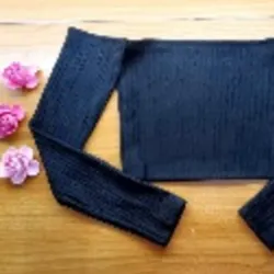 B Freya Talla M Negro Corrugado