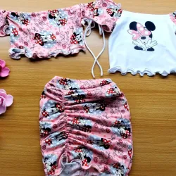 C Minnie 2 blusas 1 Falda