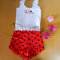 C Pij Blanco Mariquita talla XXS