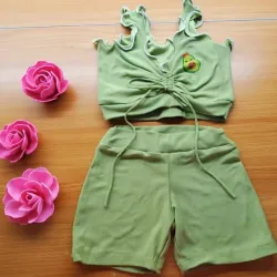 Cjto Verde para Niña