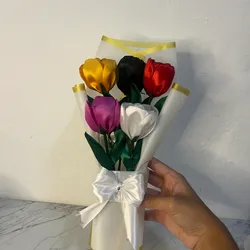 5 tulipanes 🌷 