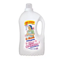 La abuela. Detergente flor de cerezo 