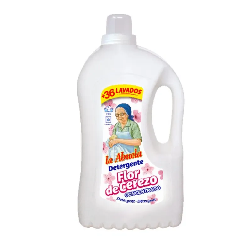 La abuela. Detergente flor de cerezo