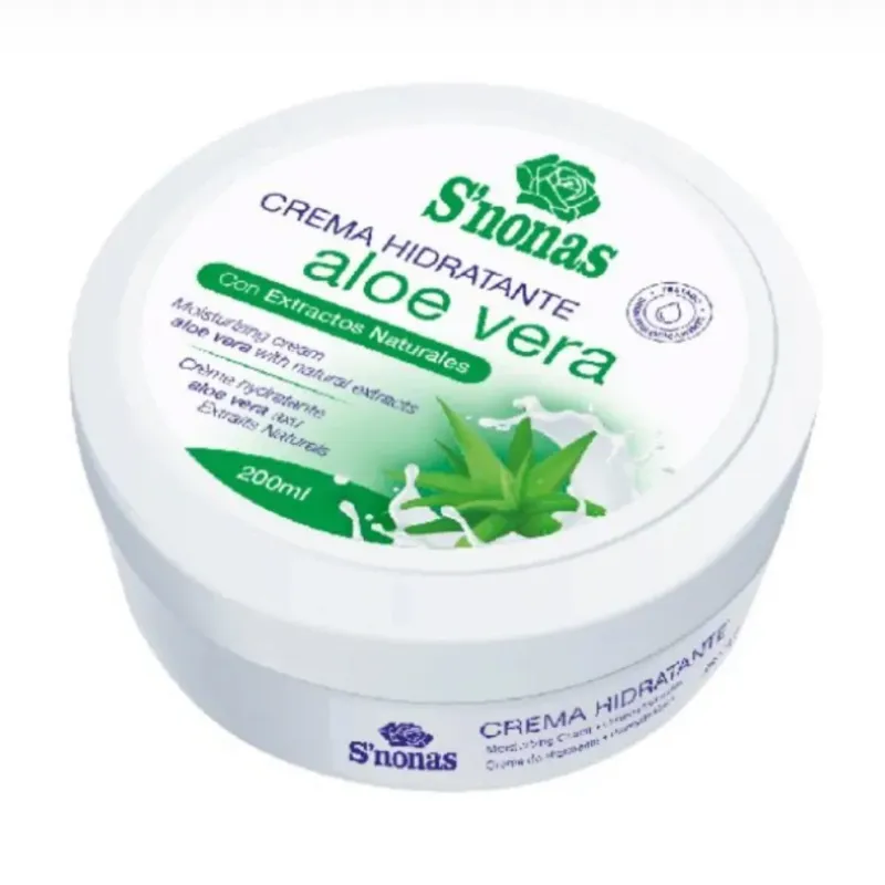 Crema hidratante (Aloe Vera)