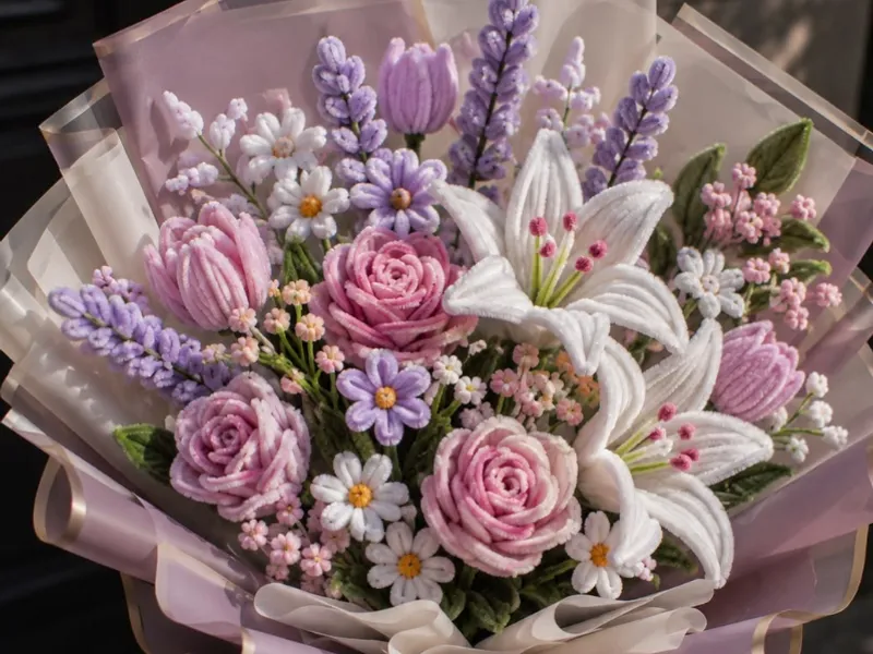 RAMOS DE FLORES DE LIMPIAPIPAS