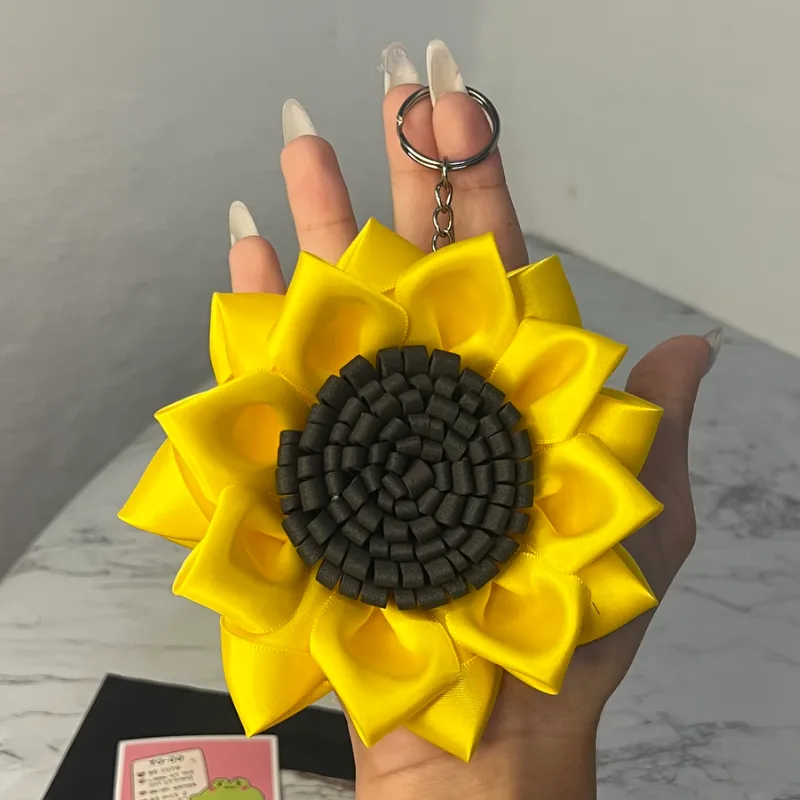 Llavero de girasol (grande) 🌻