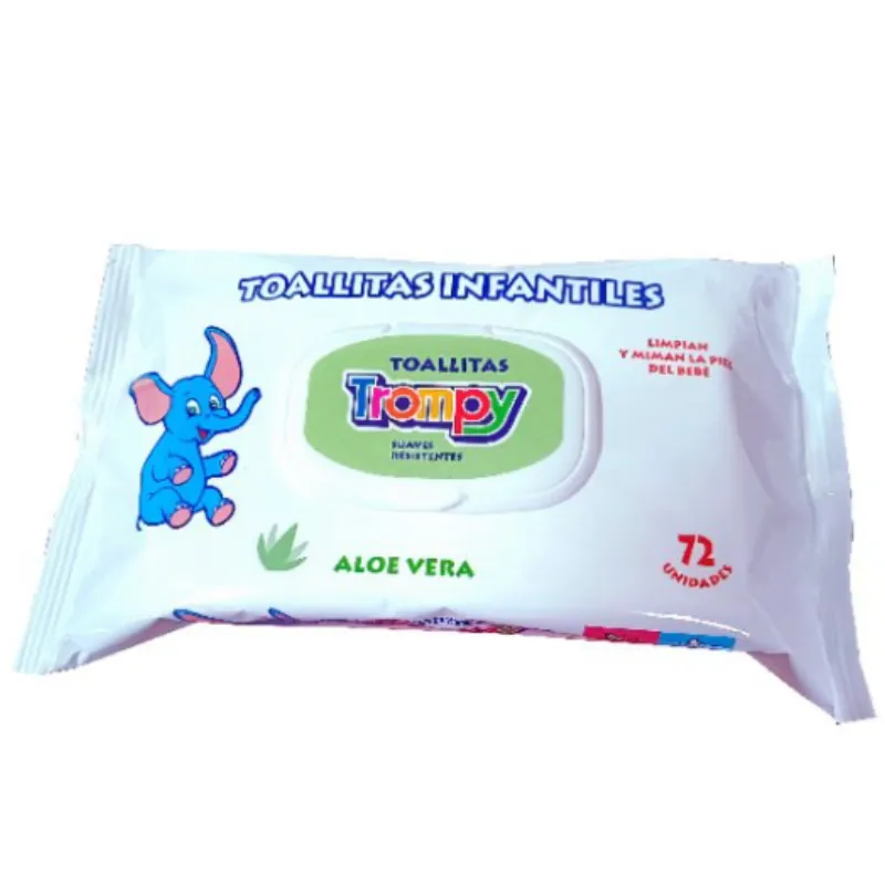 Trompy. Toallitas infantiles (Aloe Vera)🧸