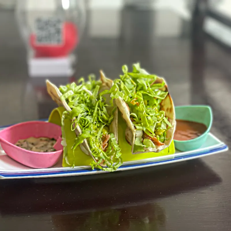 Tacos de pollo 