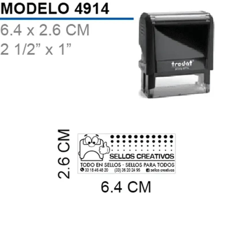4914 printy 4.0 rojo fuego  con almohadilla negra