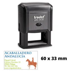 4928 printy rojo fuego, almohad negro