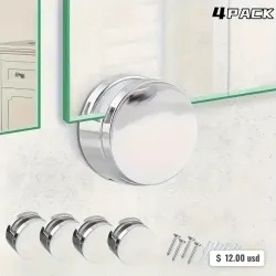 Accesorios Fijos De Vidrio Para Espejos