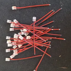 Conectores para tiras LED de 8mm