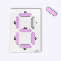  Contador digital en madera