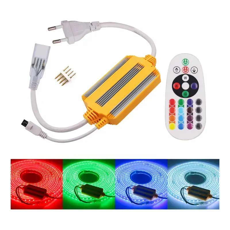 Controlador rectificador de alta capacidad 110v (puede alimentar hasta 50 m continuo de tira LED