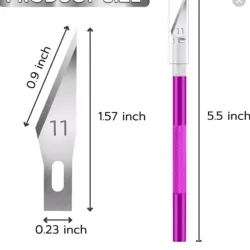 Cuchilla de precisión