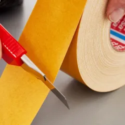 Doble contacto esponjoso amarillo