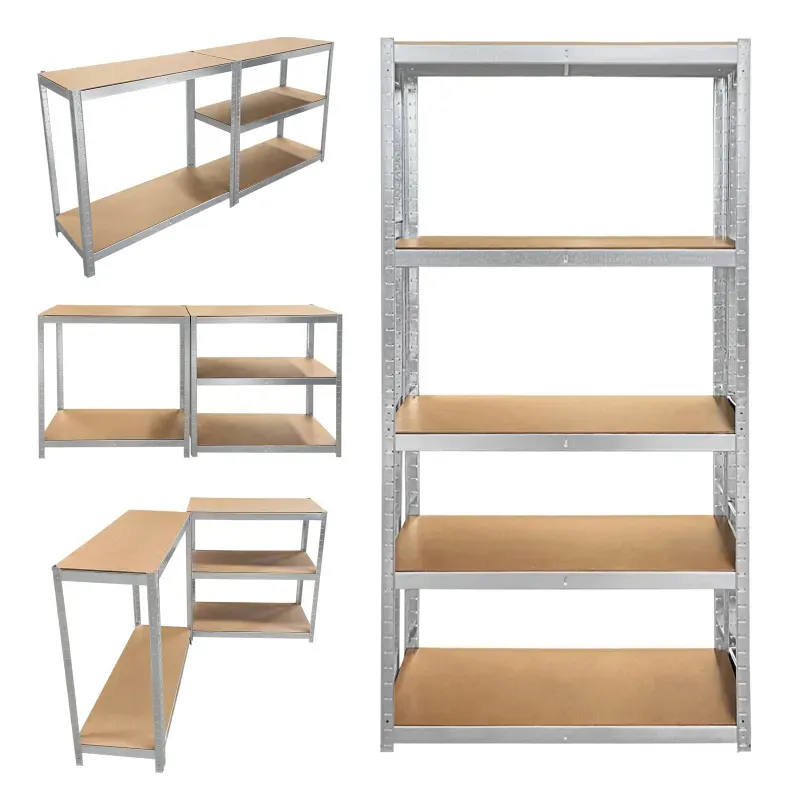 Estante ajustable blanco