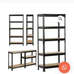 Estante ajustable blanco