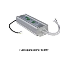 Fuente para exterior 60w
