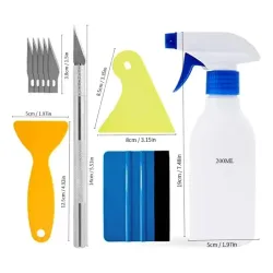 Kit Herramienta De Alisado De Papel Tapiz.