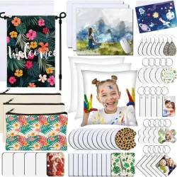 Kit de iniciación de sublimación de 128 piezas]