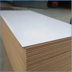 Mdf melaminado blanco 6mm