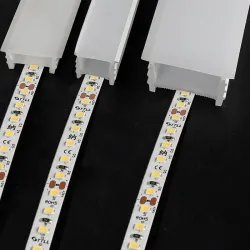 Perfiles de extrusion de silicona para LED ,difusor de canal de luz led.