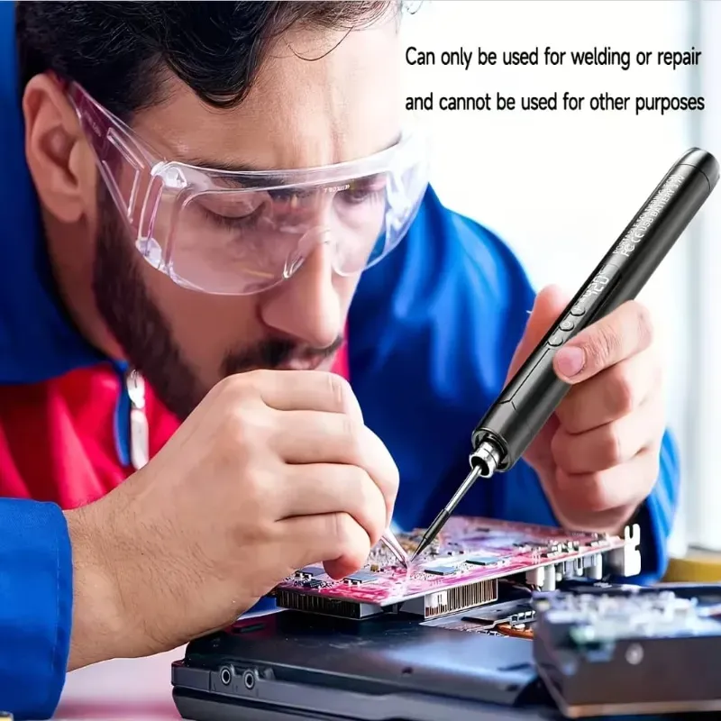 Pistola de soldadura portátil con carga USB