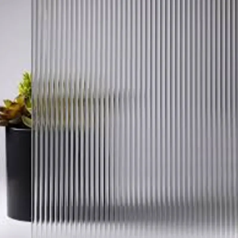 Plancha acrílica texturada 3mm transparente