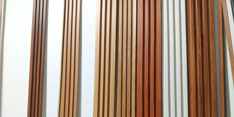 Listones decorativos de WPC para interior 