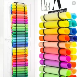 Soporte para rollos de vinilos