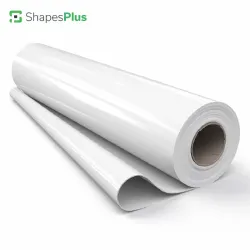 Vinilo Adhesivo de Corte Blanco Brillante 