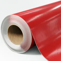 Vinilo de corte rojo