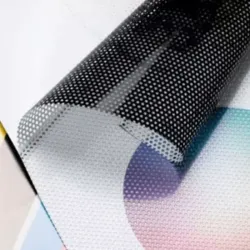 Vinilo microperforado