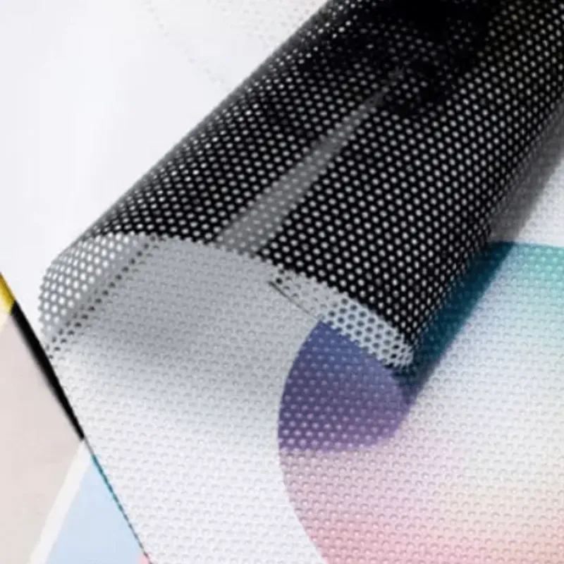Vinilo microperforado