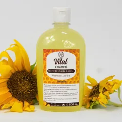 Champú Vital-Aceite de jojoba y miel 500 mL
