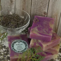 Jabón de lavanda y coco