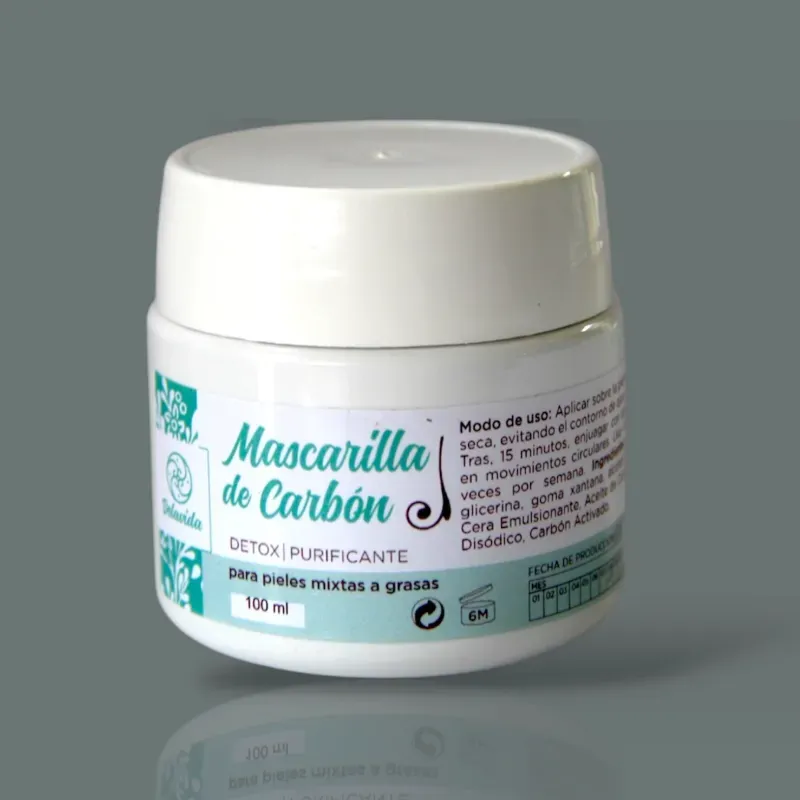 Mascarilla de Carbón activado 100ml