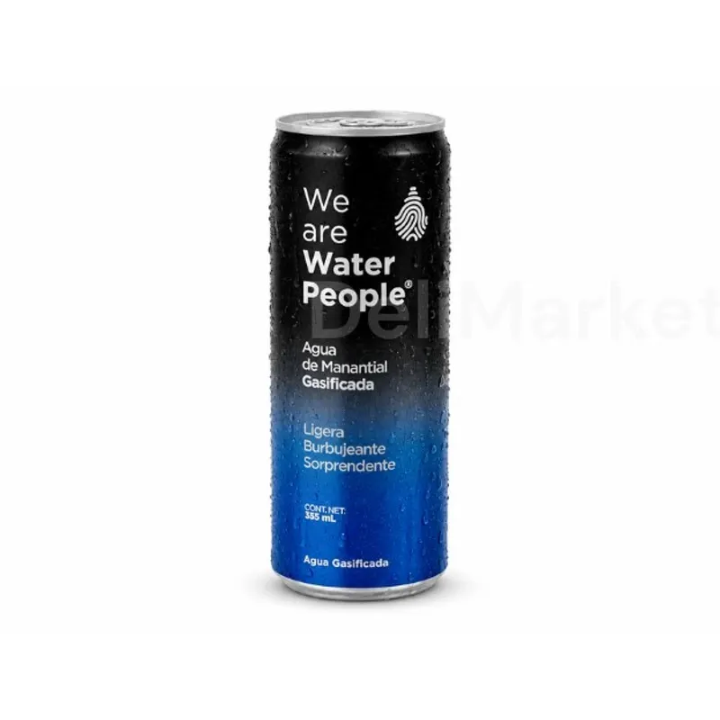 Agua natural gaseada